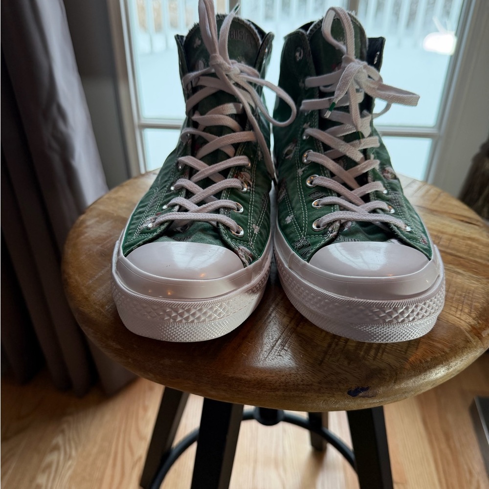 Converse Boston Celtics Green and White High-Tops